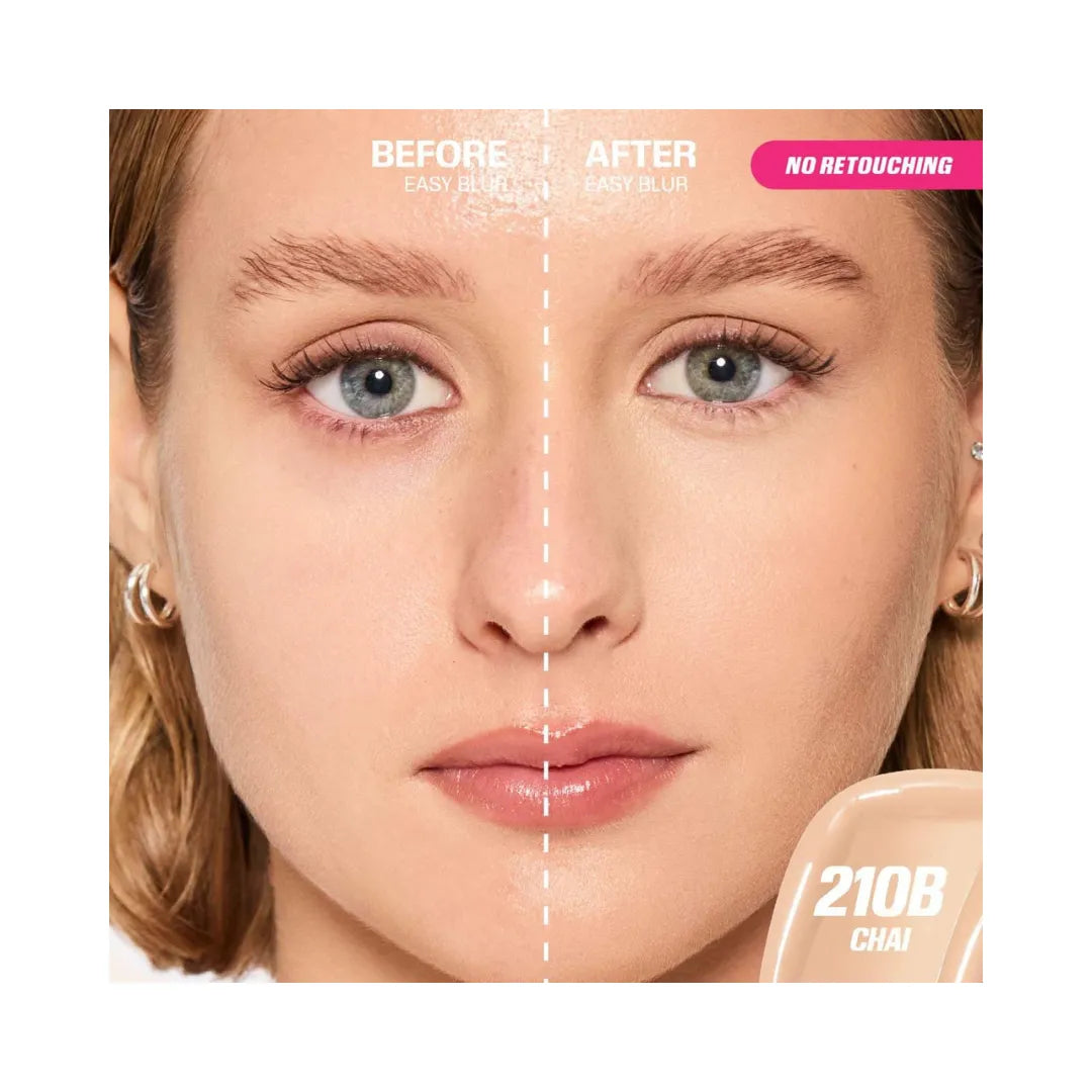 HUDA BEAUTY Easy Blur Natural Airbrush Foundation with Niacinamide