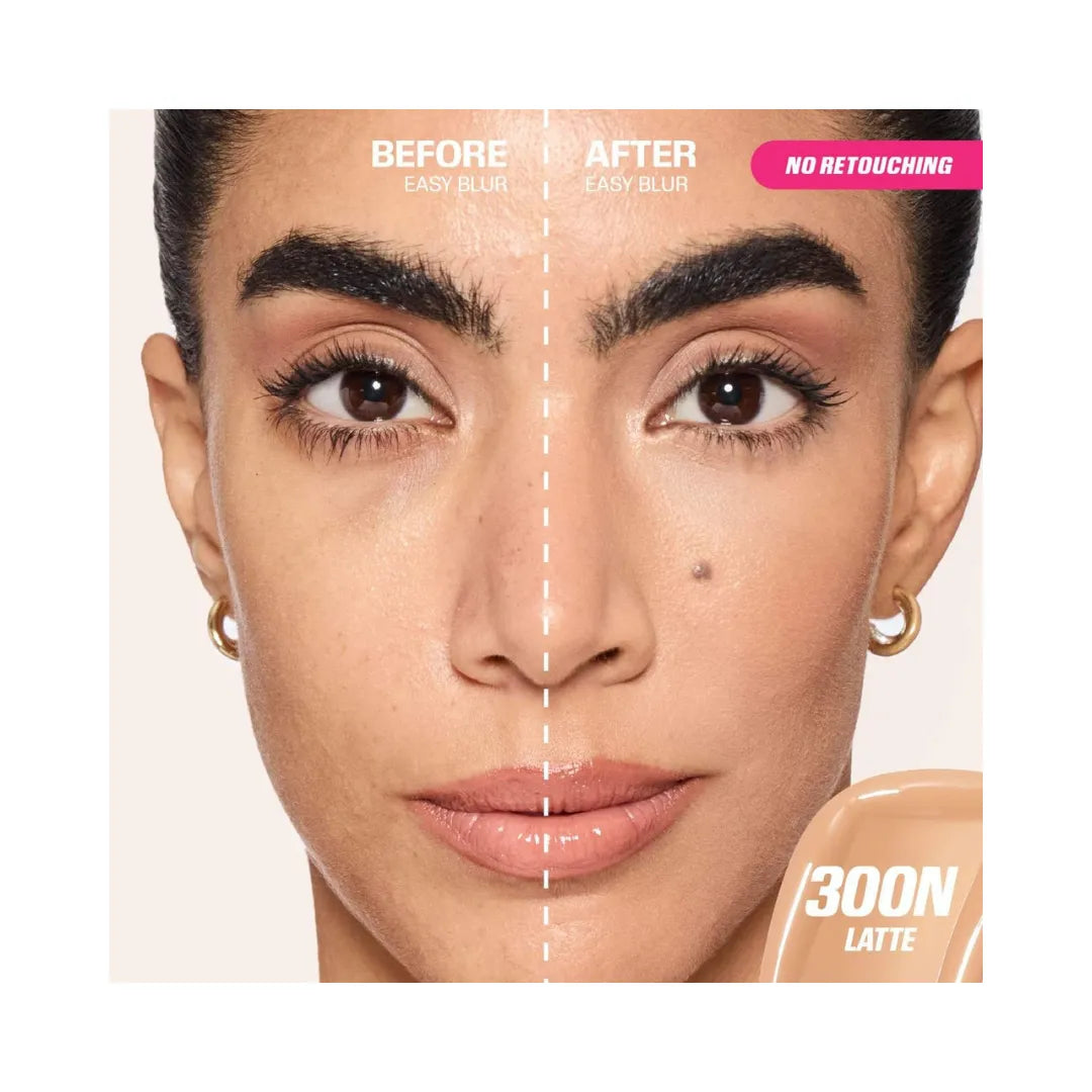 HUDA BEAUTY Easy Blur Natural Airbrush Foundation with Niacinamide