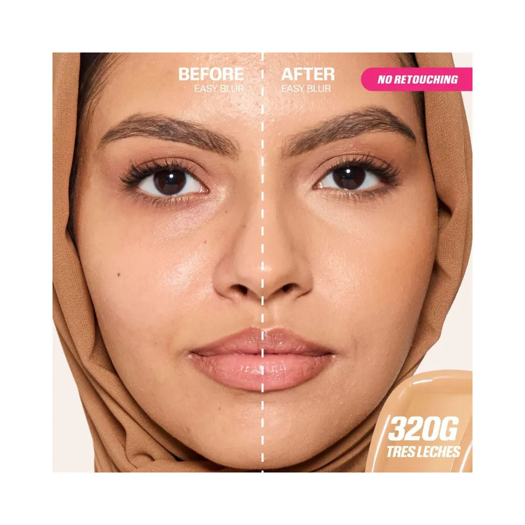 HUDA BEAUTY Easy Blur Natural Airbrush Foundation with Niacinamide