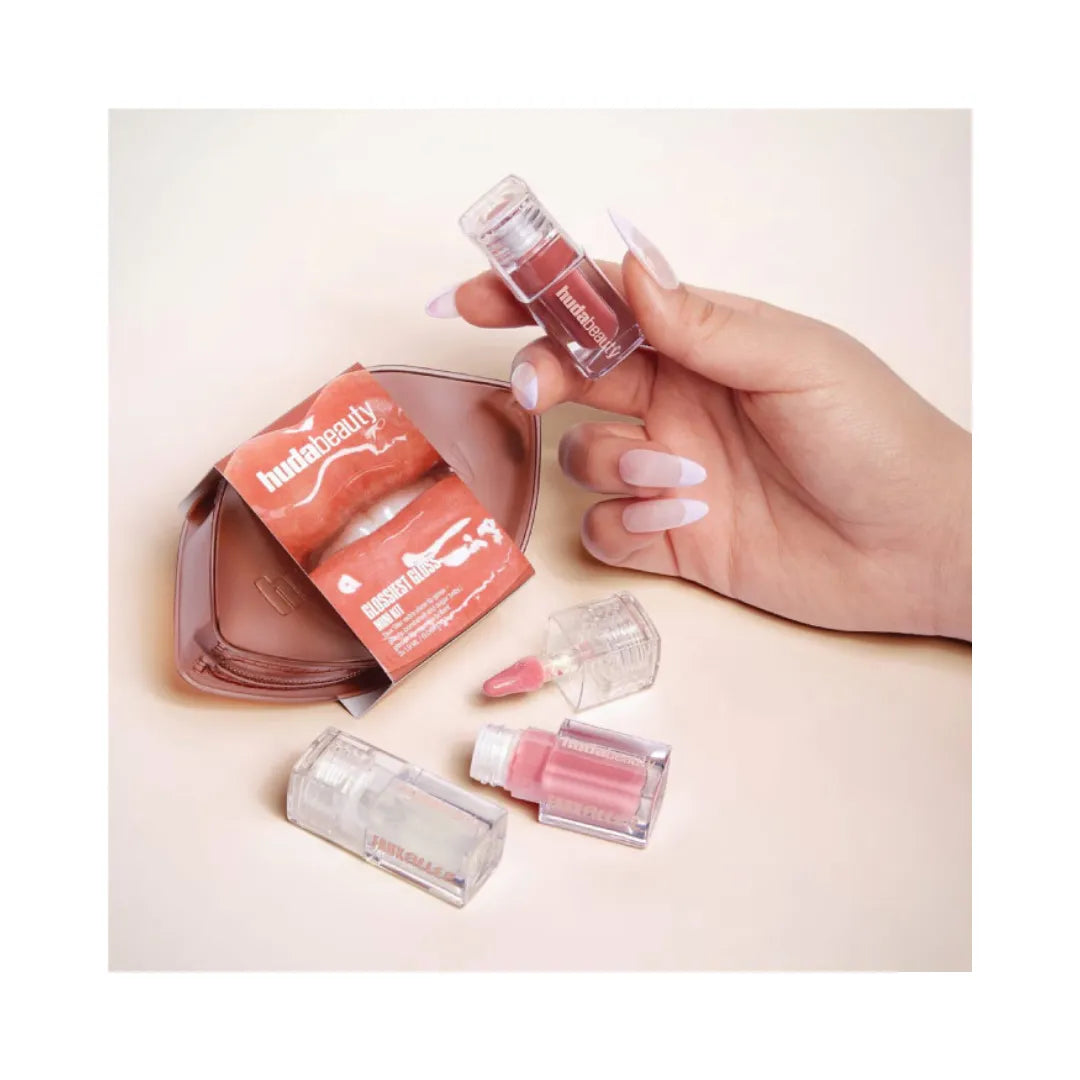 HUDA BEAUTY Mini Glossiest Lip Gloss Set