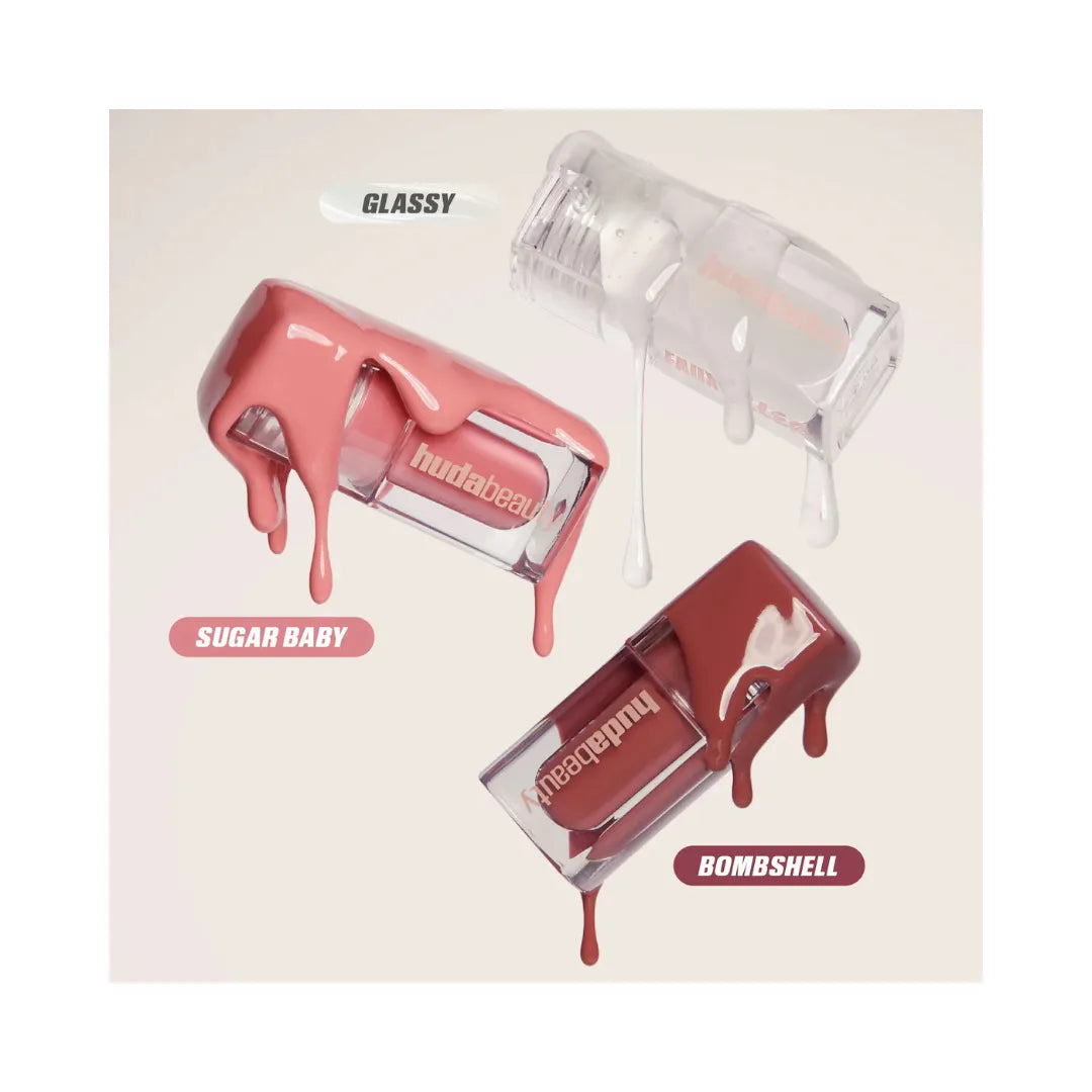 HUDA BEAUTY Mini Glossiest Lip Gloss Set