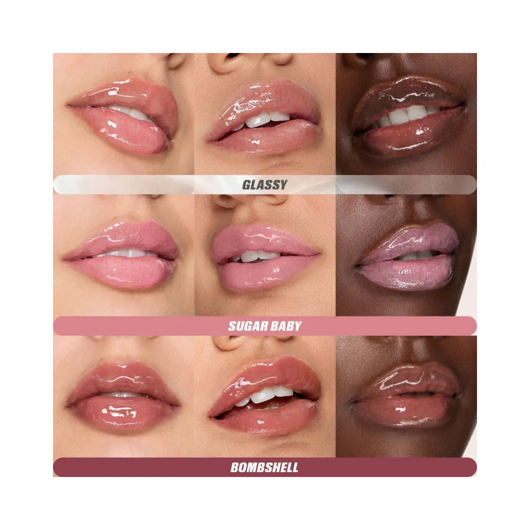 HUDA BEAUTY Mini Glossiest Lip Gloss Set