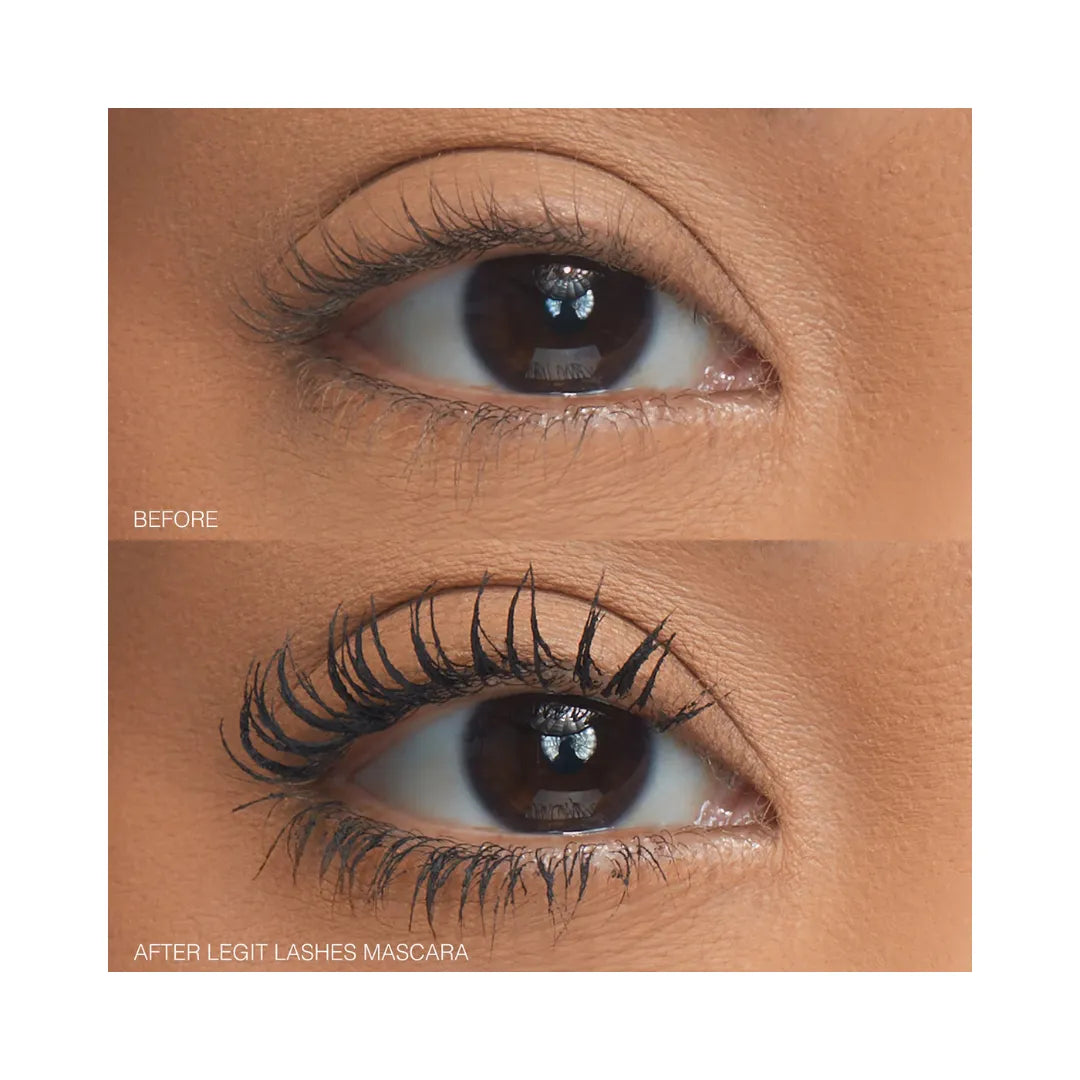 HUDA BEAUTY Legit Lashes Double-Ended Volumizing and Lengthening Mascara