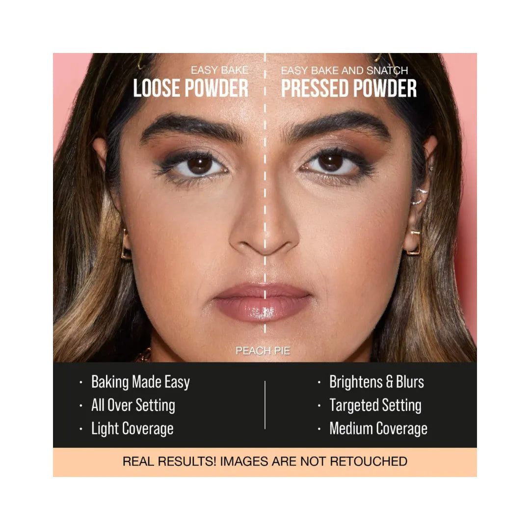 HUDA BEAUTY Easy Bake and Snatch Pressed Brightening and Setting Powder