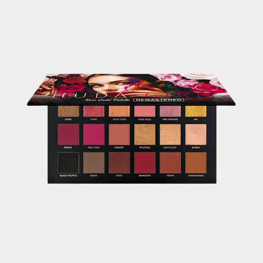 HUDA BEAUTY Rose Gold Remastered Eyeshadow Palette