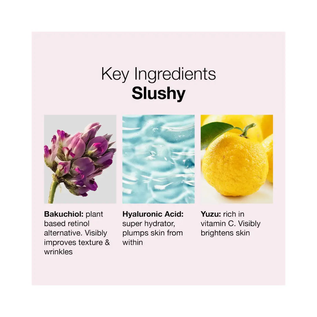 INNBEAUTY PROJECT Slushy Serum Moisturizer Crush Infused with Bakuchiol