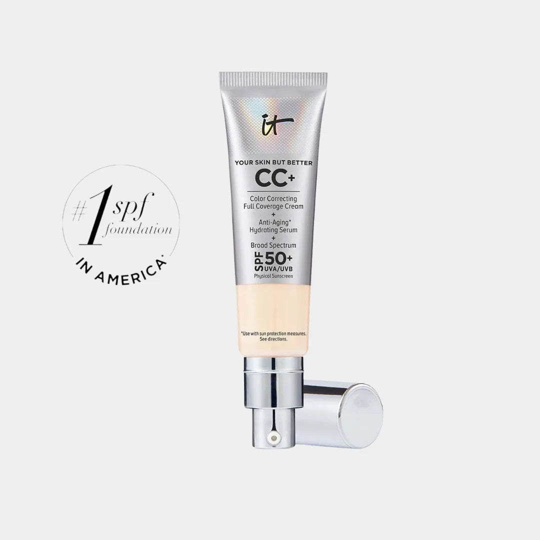 IT COSMETICS CC+ Cream Full Coverage Color Correcting Foundation with SPF 50+