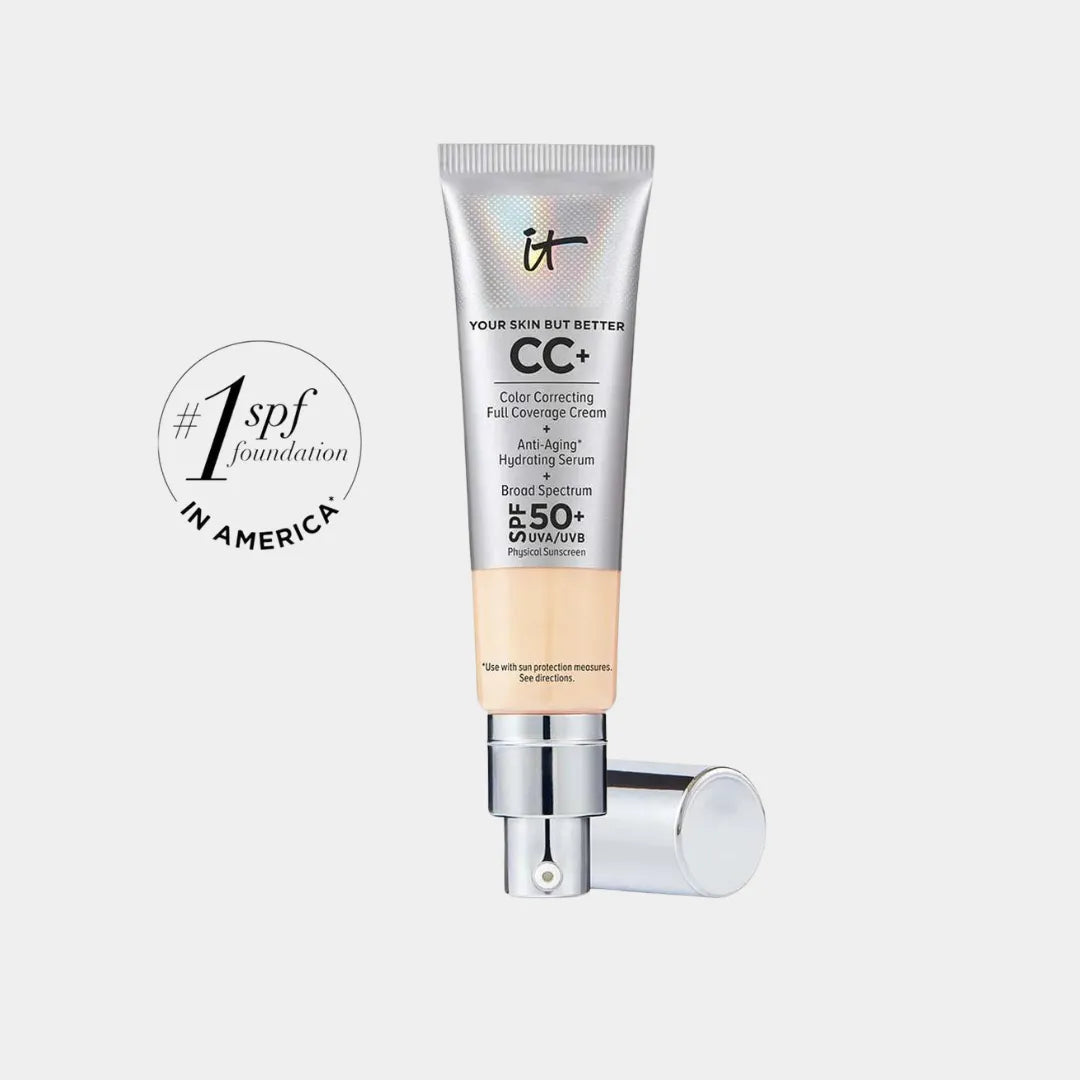 IT COSMETICS CC+ Cream Full Coverage Color Correcting Foundation with SPF 50+