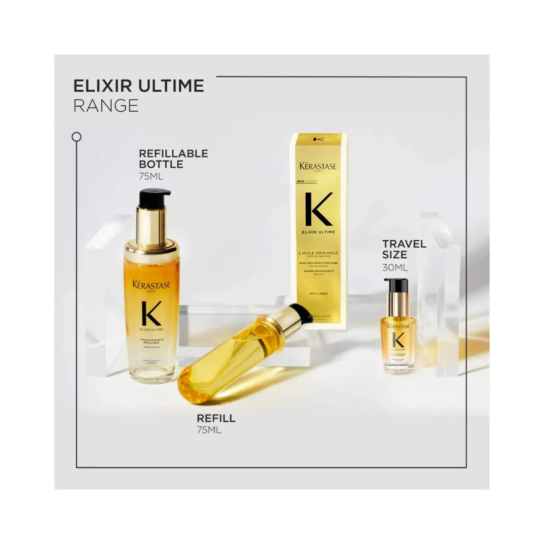 KERASTASE Elixir Ultime Iconic Hydrating Hair Oil Luxury Haircare Duo