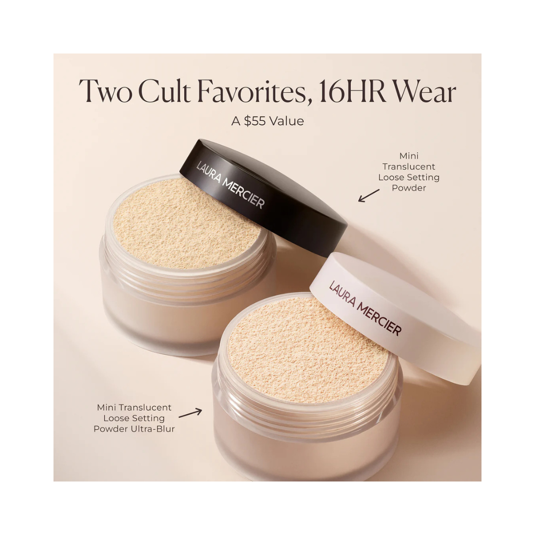 LAURA MERCIER Flawless To Go Mini Setting Duo