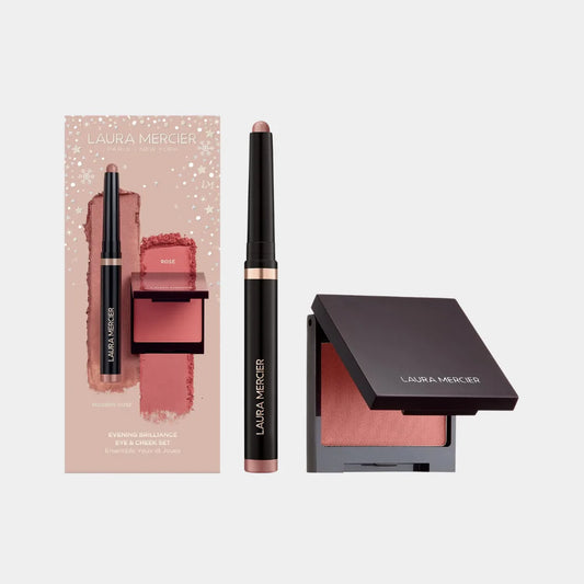 LAURA MERCIER Evening Brilliance Eye and Cheek Set