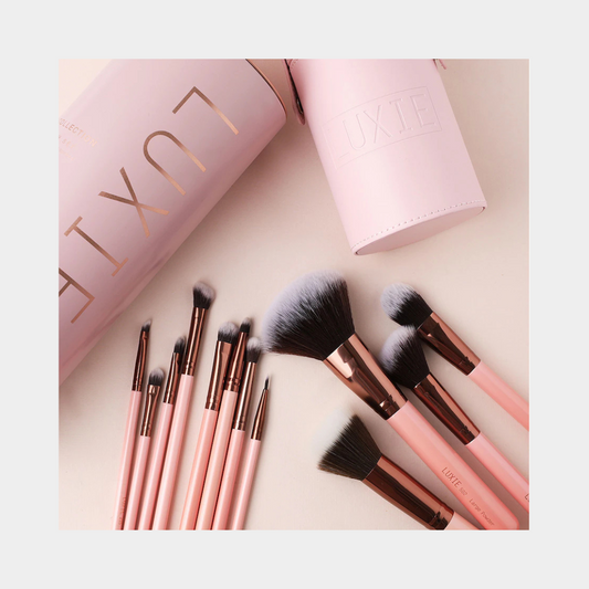 LUXIE BEAUTY Signature Rose Gold Brush Set