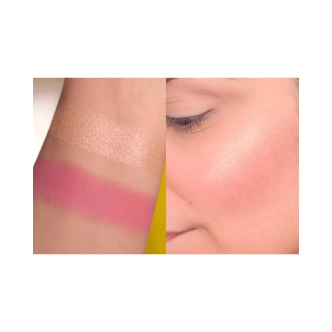 MAKE UP FOR EVER Artist Face Color Mini Highlighter & Blush Duo