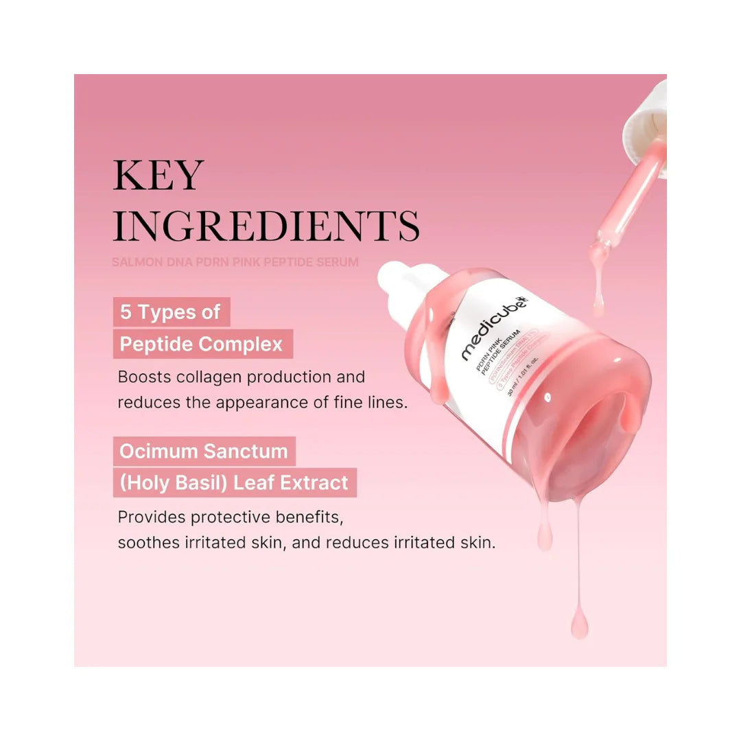 MEDICUBE Salmon DNA PDRN Pink Peptide Serum