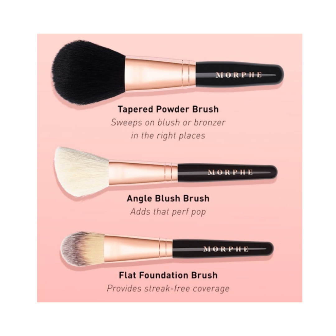 MORPHE Rose Baes Brush Set
