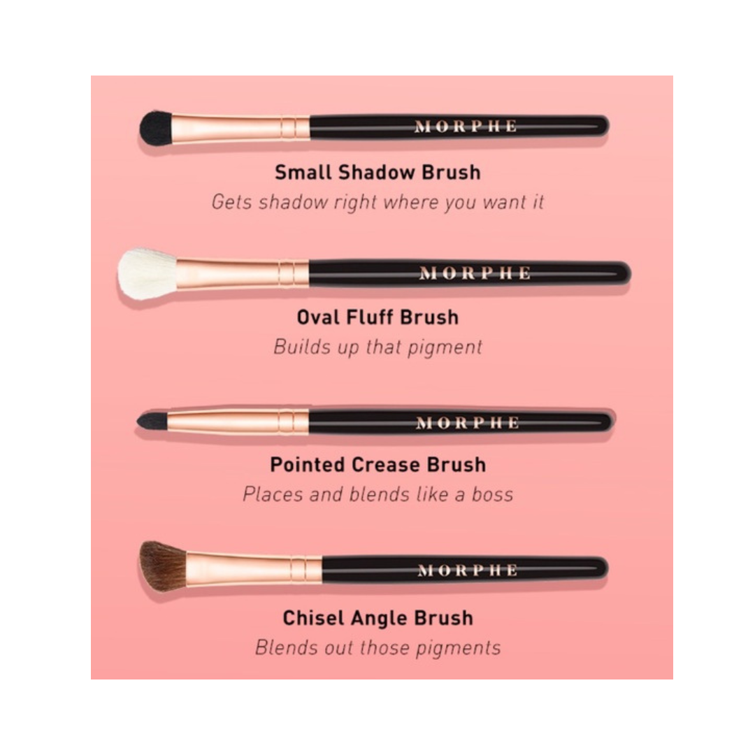 MORPHE Rose Baes Brush Set