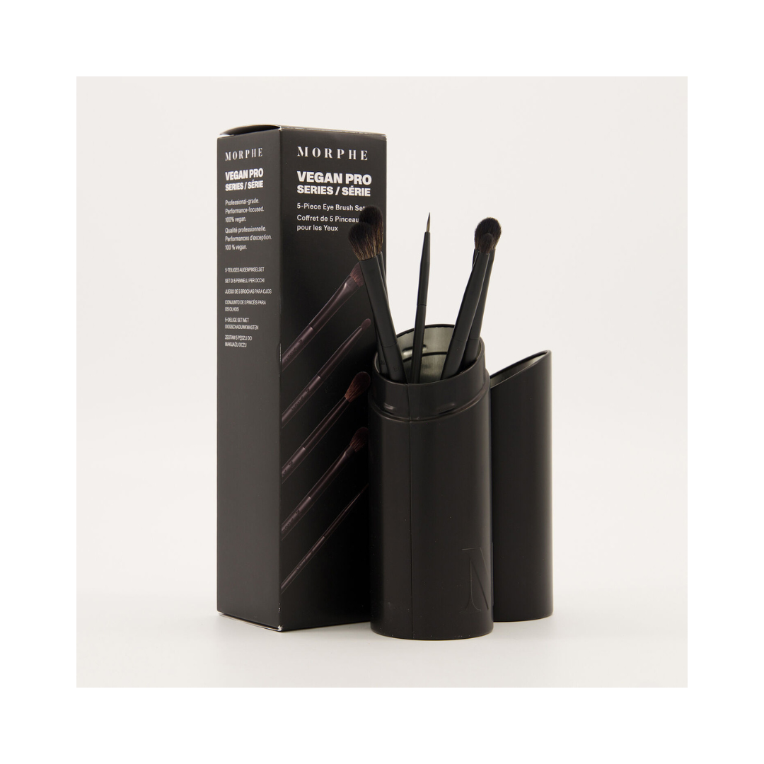 MORPHE Vegan Pro 5 Piece Eye Brush Set