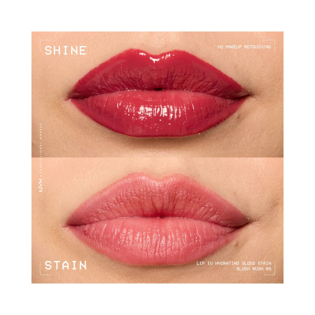NYX PROFESSIONAL MAKEUP Lip I.V. Hydrating Lip Gloss Stain
