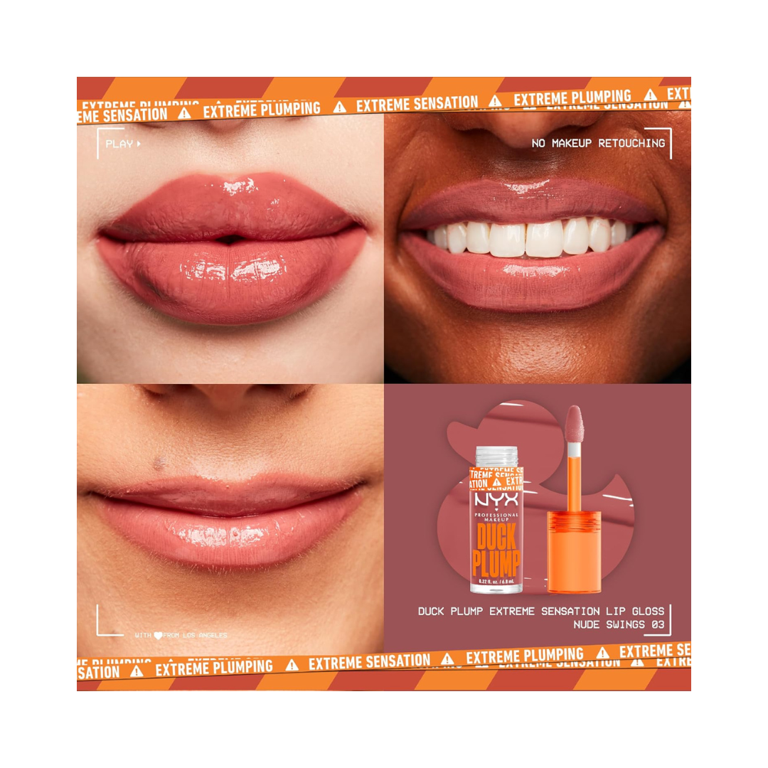 NYX PROFESSIONAL MAKEUP Duck Plump High Pigment Plumping Lip Gloss
