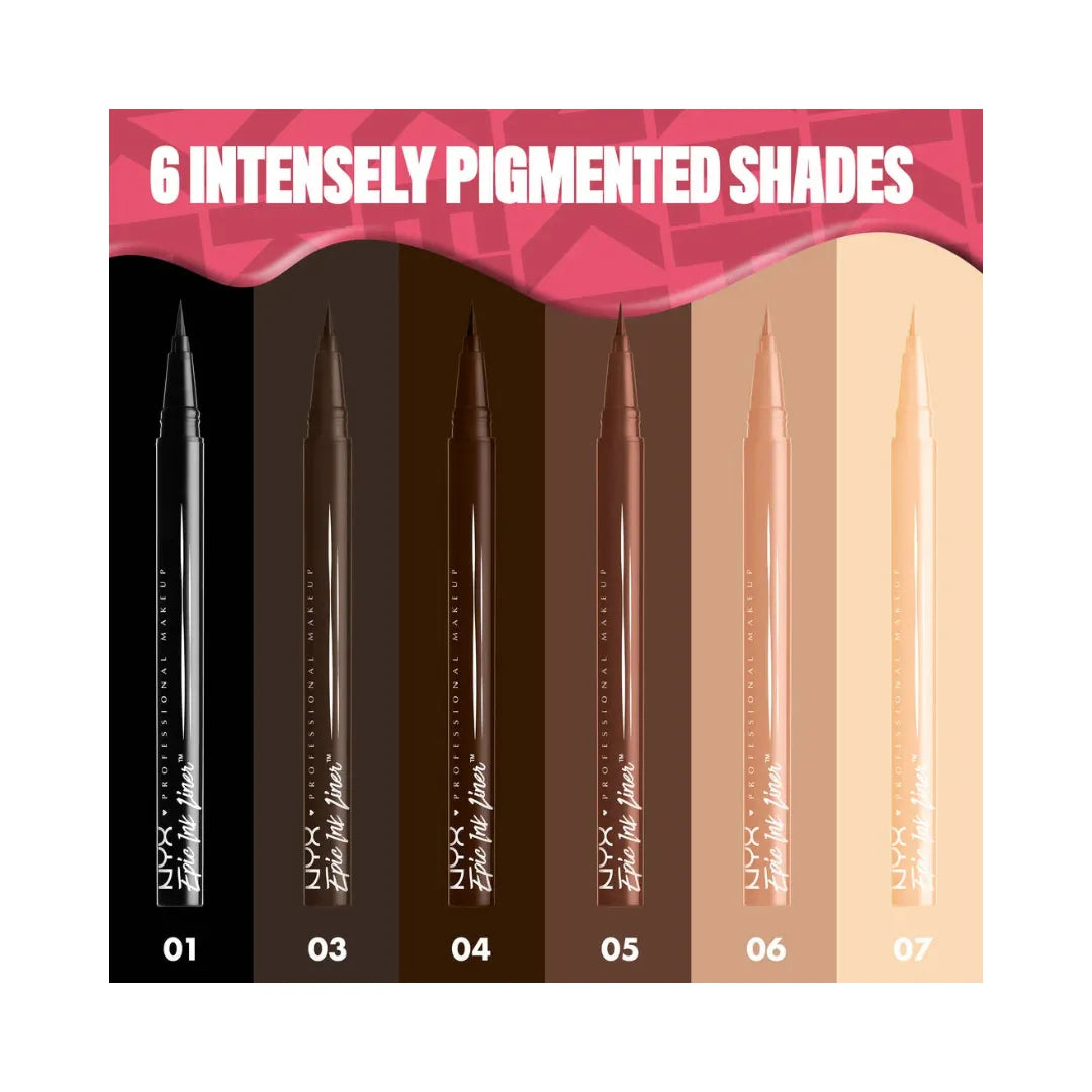 NYX PROFESSIONAL MAKEUP Epic Ink Waterproof Liquid Eyeliner
