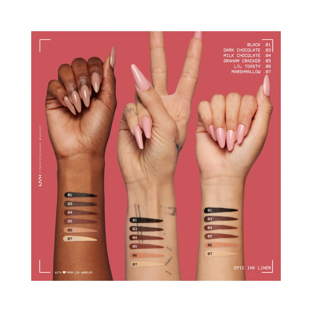 NYX PROFESSIONAL MAKEUP Epic Ink Waterproof Liquid Eyeliner