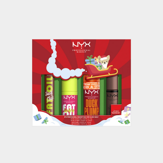 NYX PROFESSIONAL MAKEUP  Fan-Fave Gloss Vault