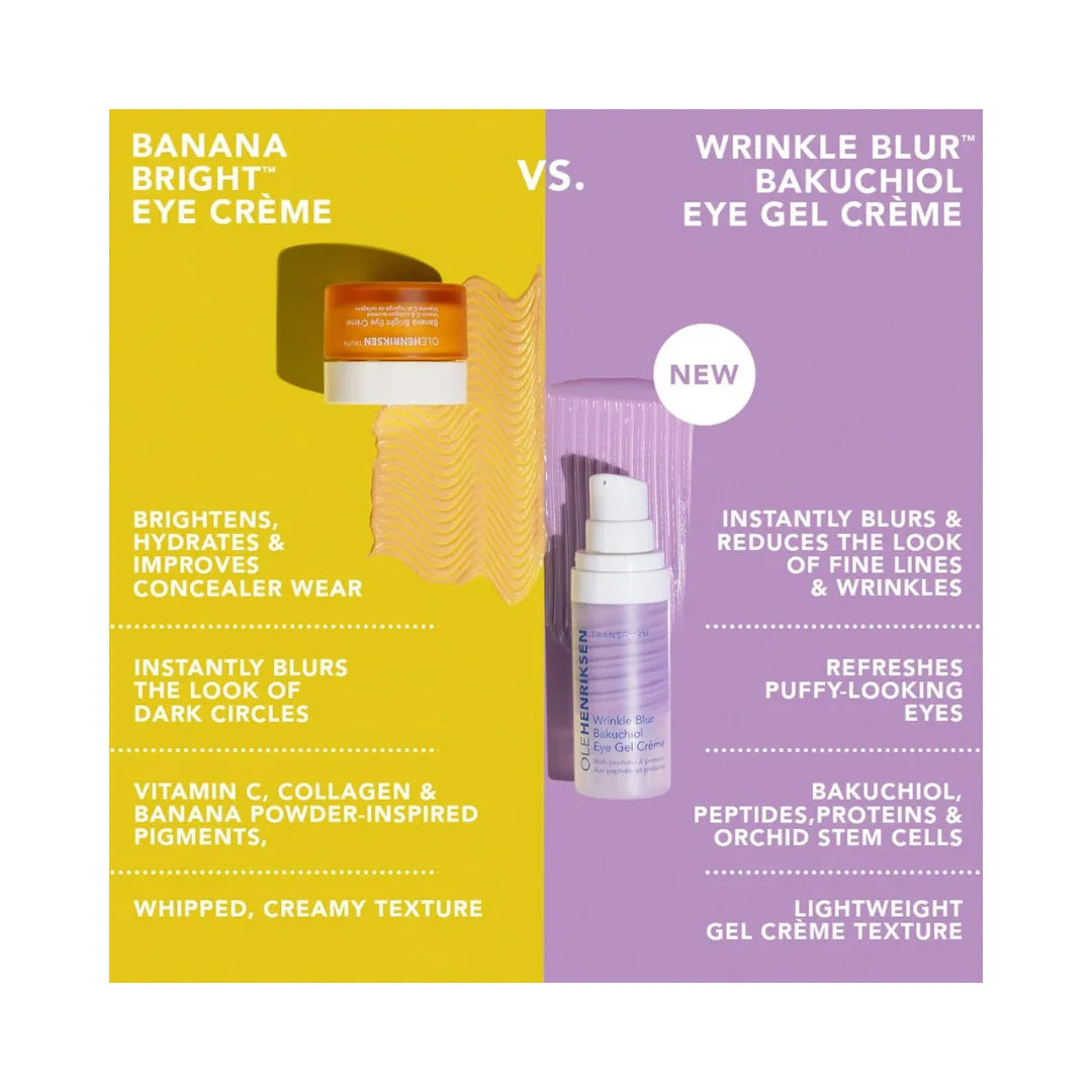 OLEHENRIKSEN Wrinkle Blur Bakuchiol Eye Gel Crème