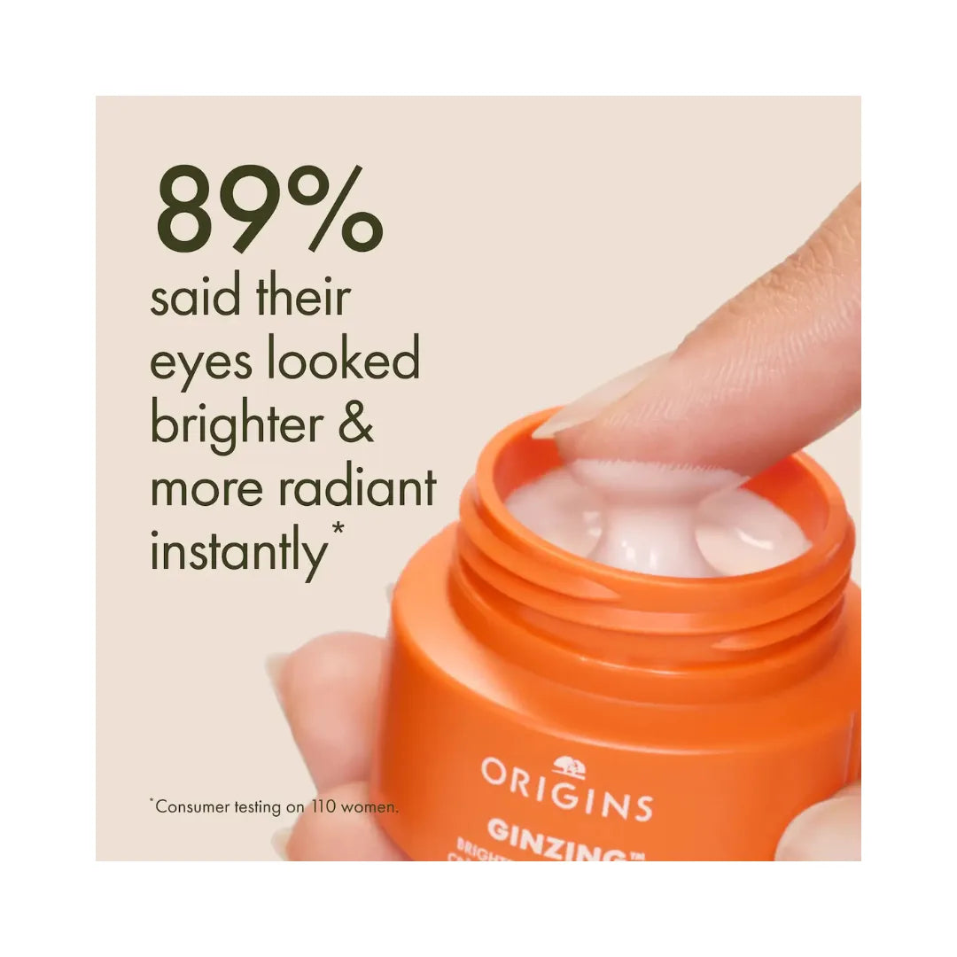 ORIGINS Ginzing Vitamin C Eye Cream to Brighten and Depuff