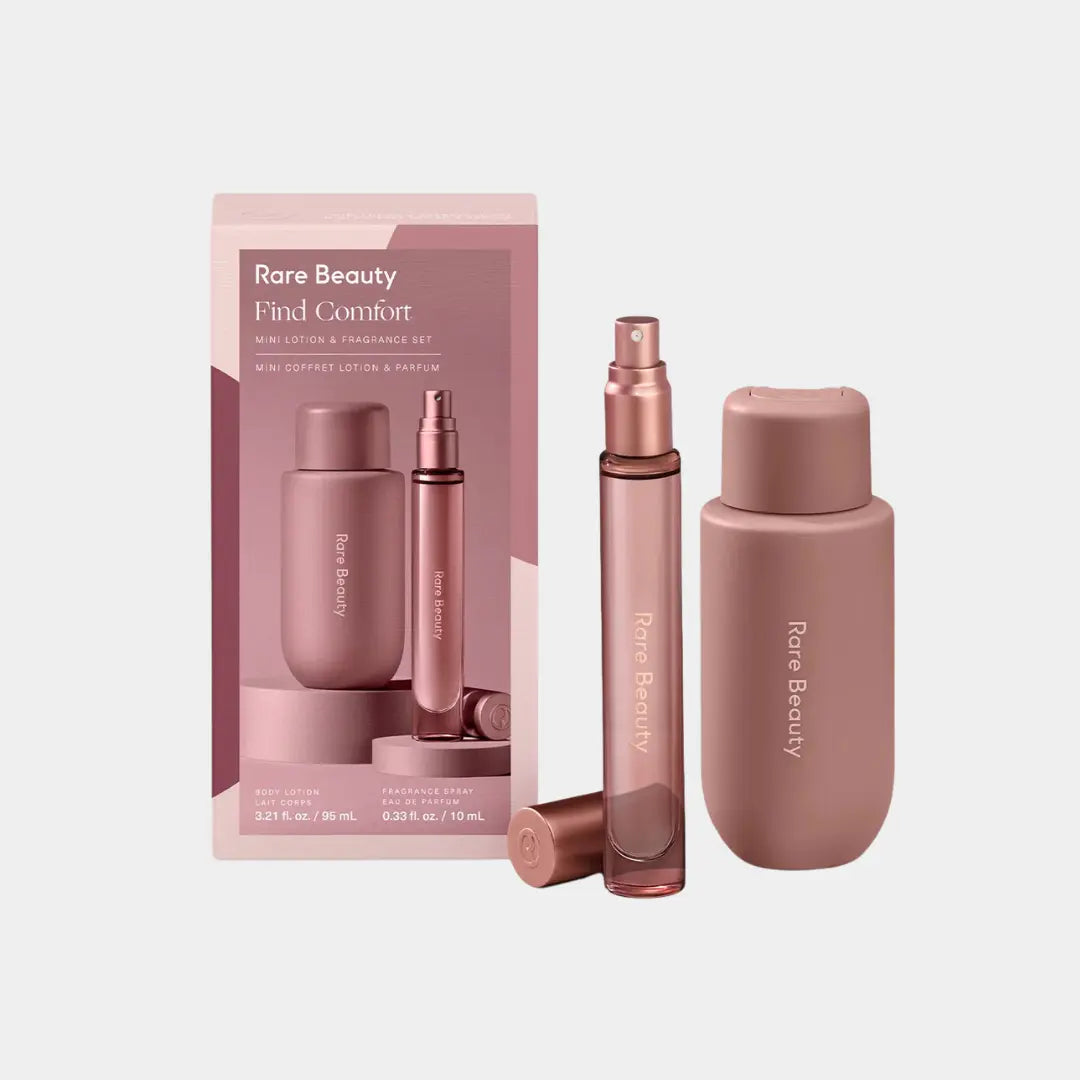 RARE BEAUTY Find Comfort Mini Lotion & Fragrance Set