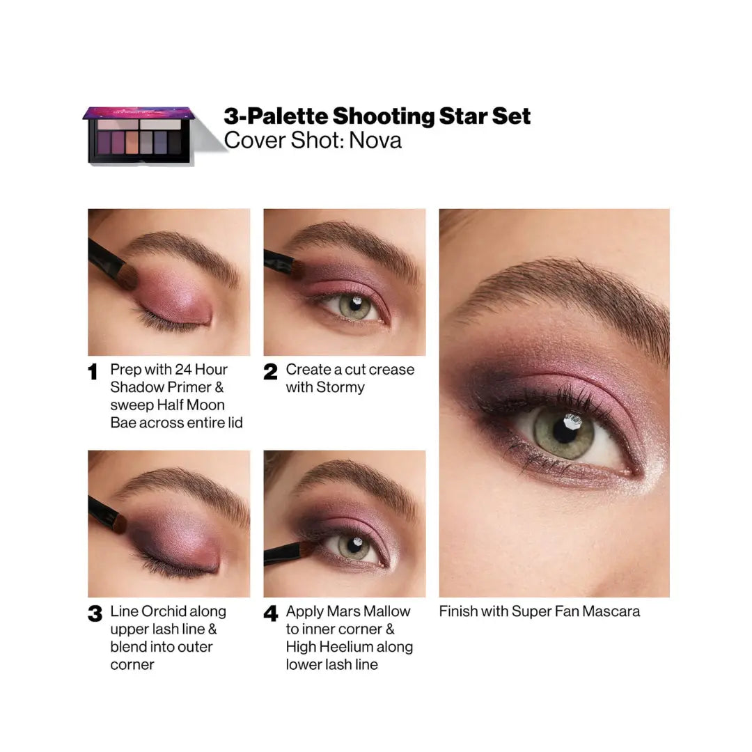 SMASHBOX Cosmic Celebration 3-Palette Shooting Star Set