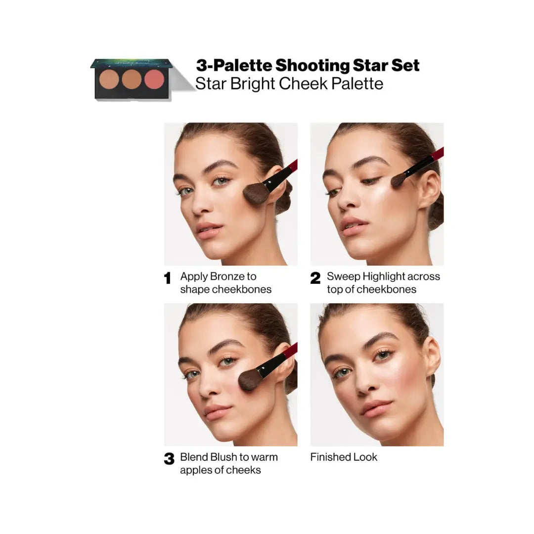 SMASHBOX Cosmic Celebration 3-Palette Shooting Star Set