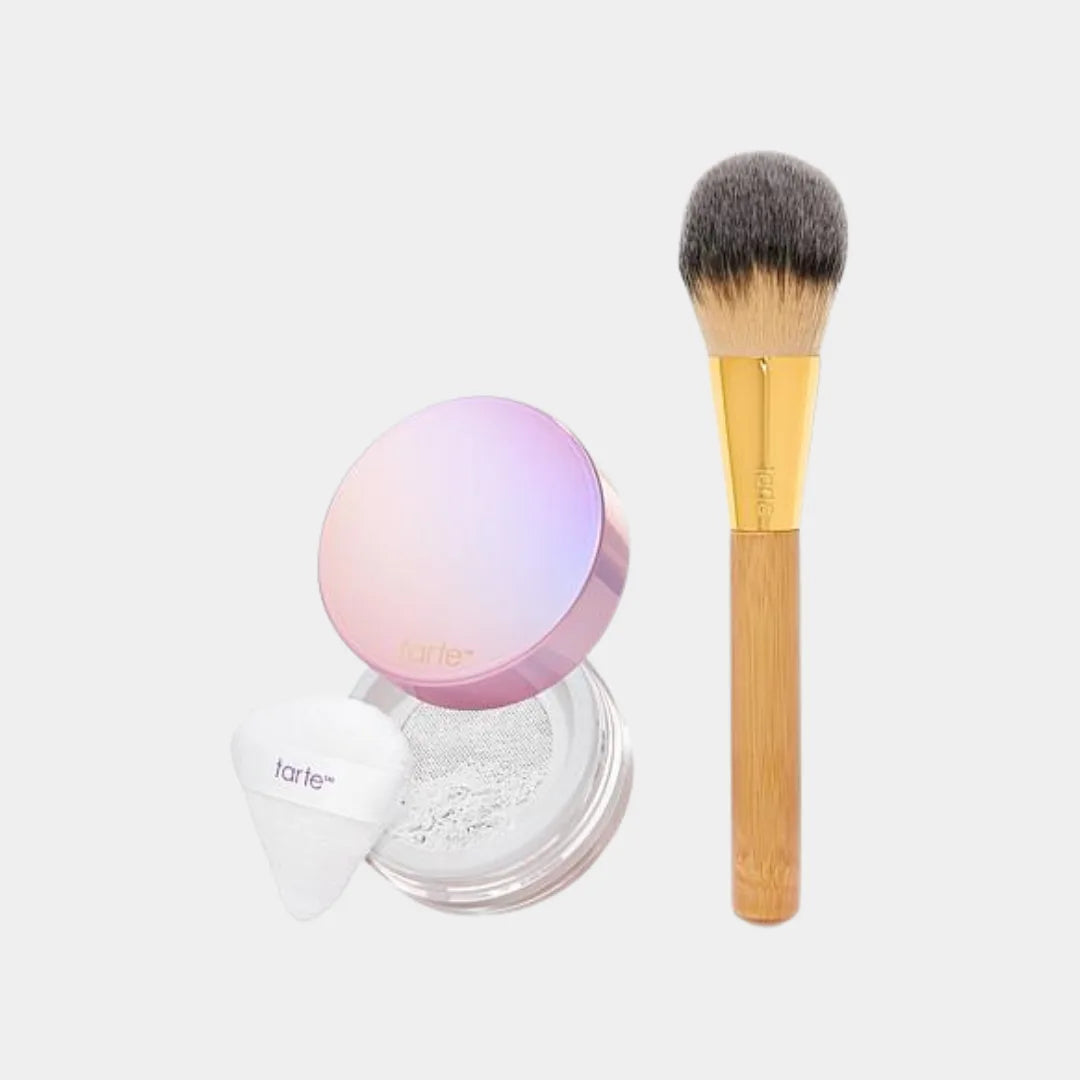 TARTE Creaseless 2-piece Setting Powder & Brush Set