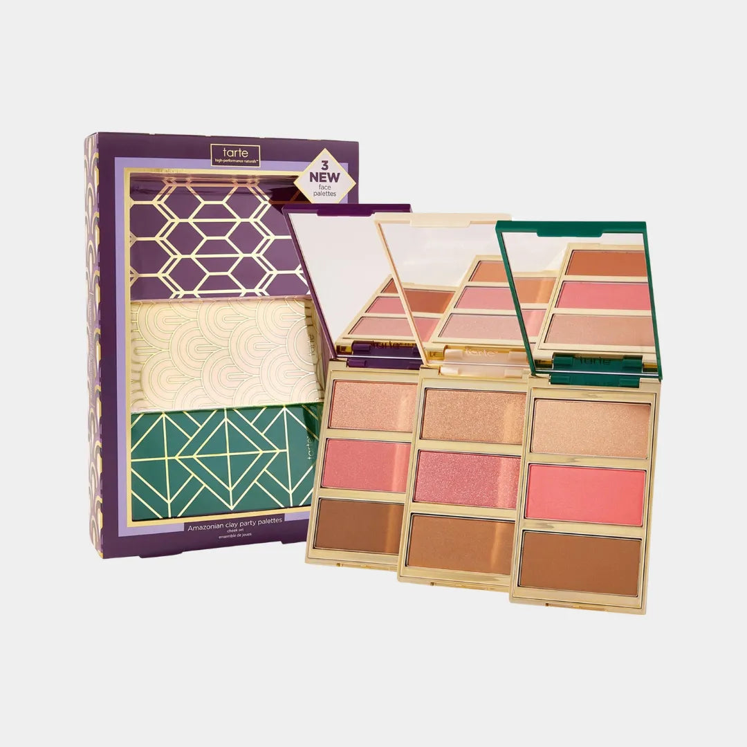 TARTE Amazonian Clay Party Palette Cheek Set