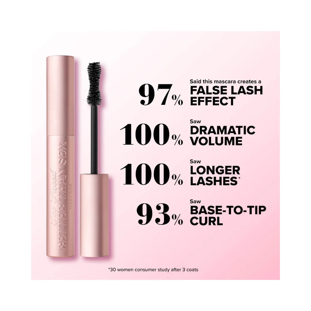 TOO FACED Better Than Sex Volumizing & Lengthening Mascara