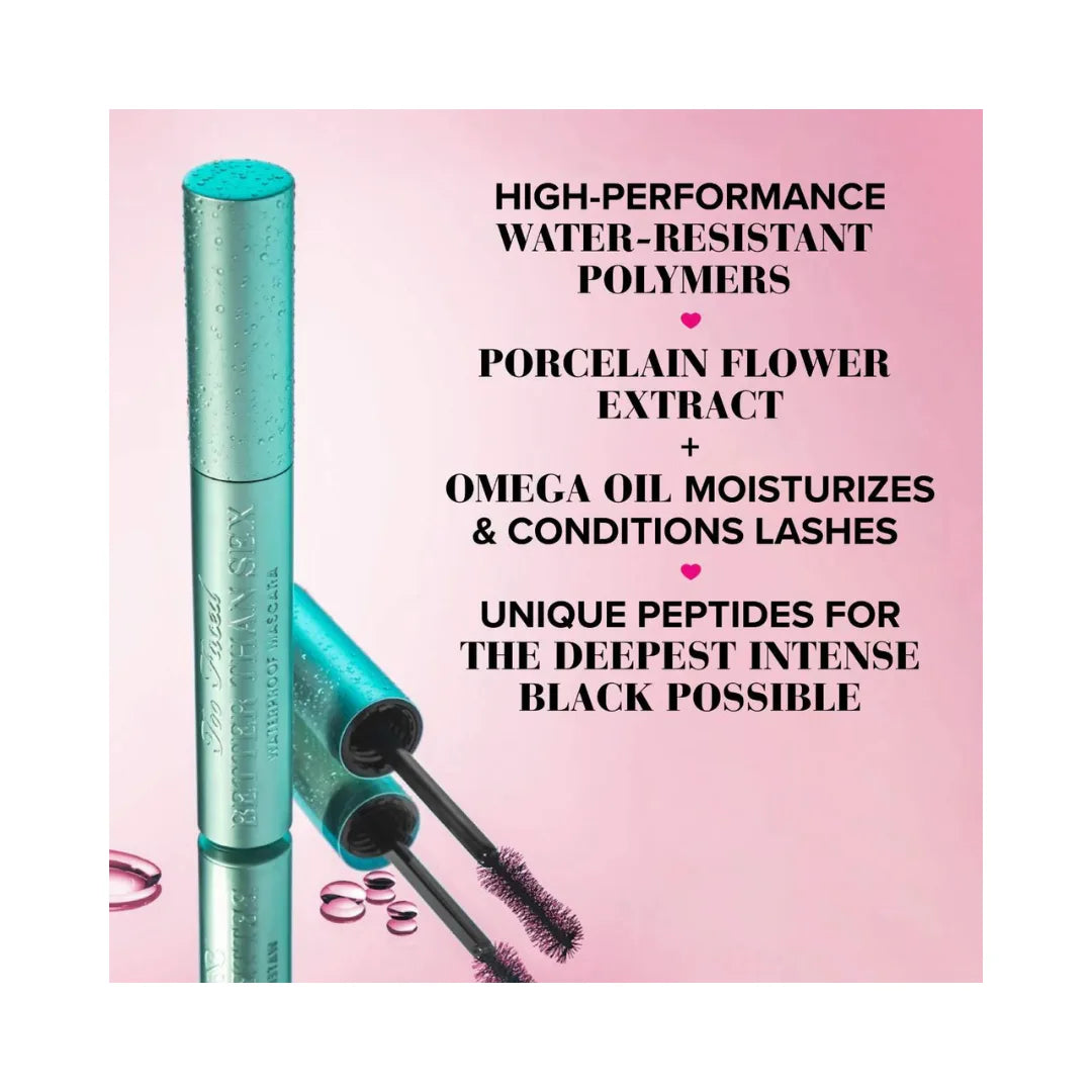 TOO FACED Better Than Sex Waterproof Mascara Limited Edition