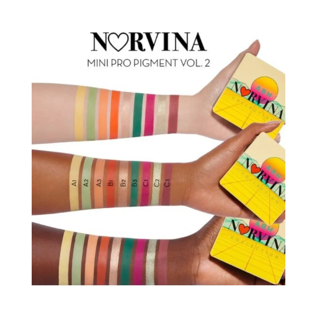 ANASTASIA BEVERLY HILLS Mini Norvina Pro Pigment Palette - Vol. 2