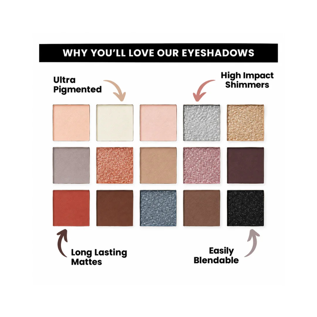 ACE BEAUTE  Smoky Roses Palette