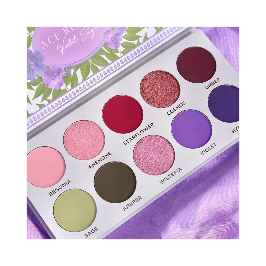 ACE BEAUTE Violet Sage Palette