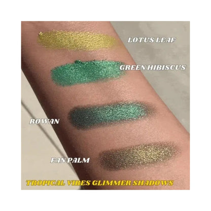 ACE BEAUTE Tropical Vibes Glimmer Shadows 4pc Set
