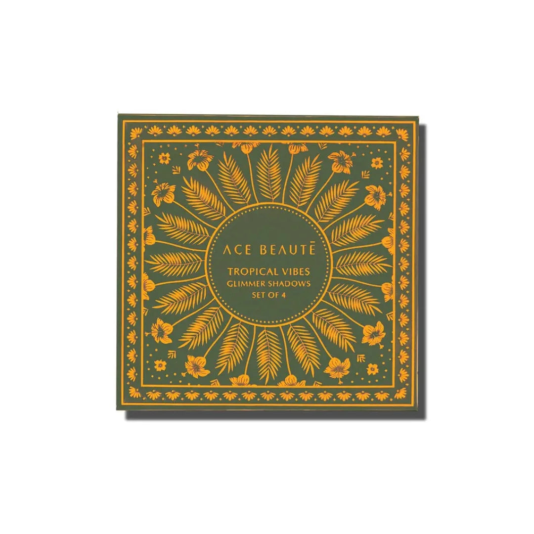 ACE BEAUTE Tropical Vibes Glimmer Shadows 4pc Set