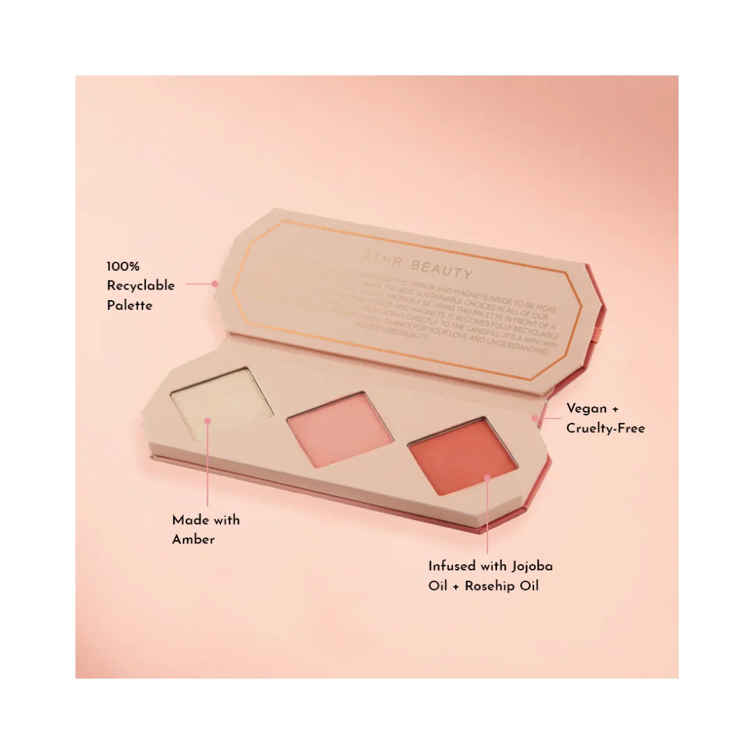 ATHR BEAUTY Crystal Charged Cheek Palette