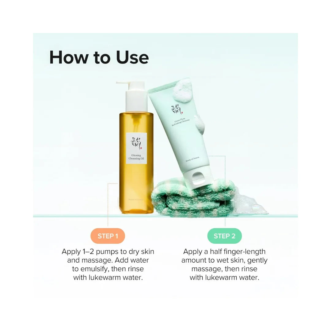 BEAUTY OF JOSEON Deep Double Cleansing Duo Gift Set