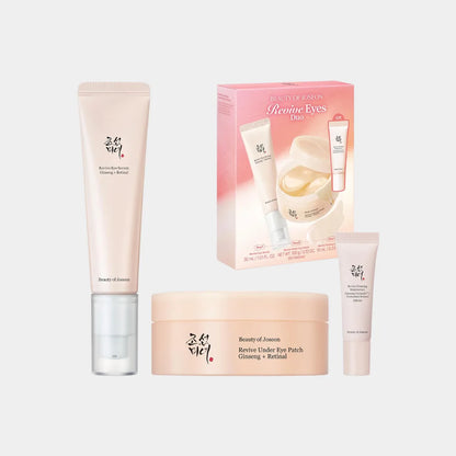 BEAUTY OF JOSEON Revive Ritual Eye Duo Gift Set Retinol Eye Cream & Patch