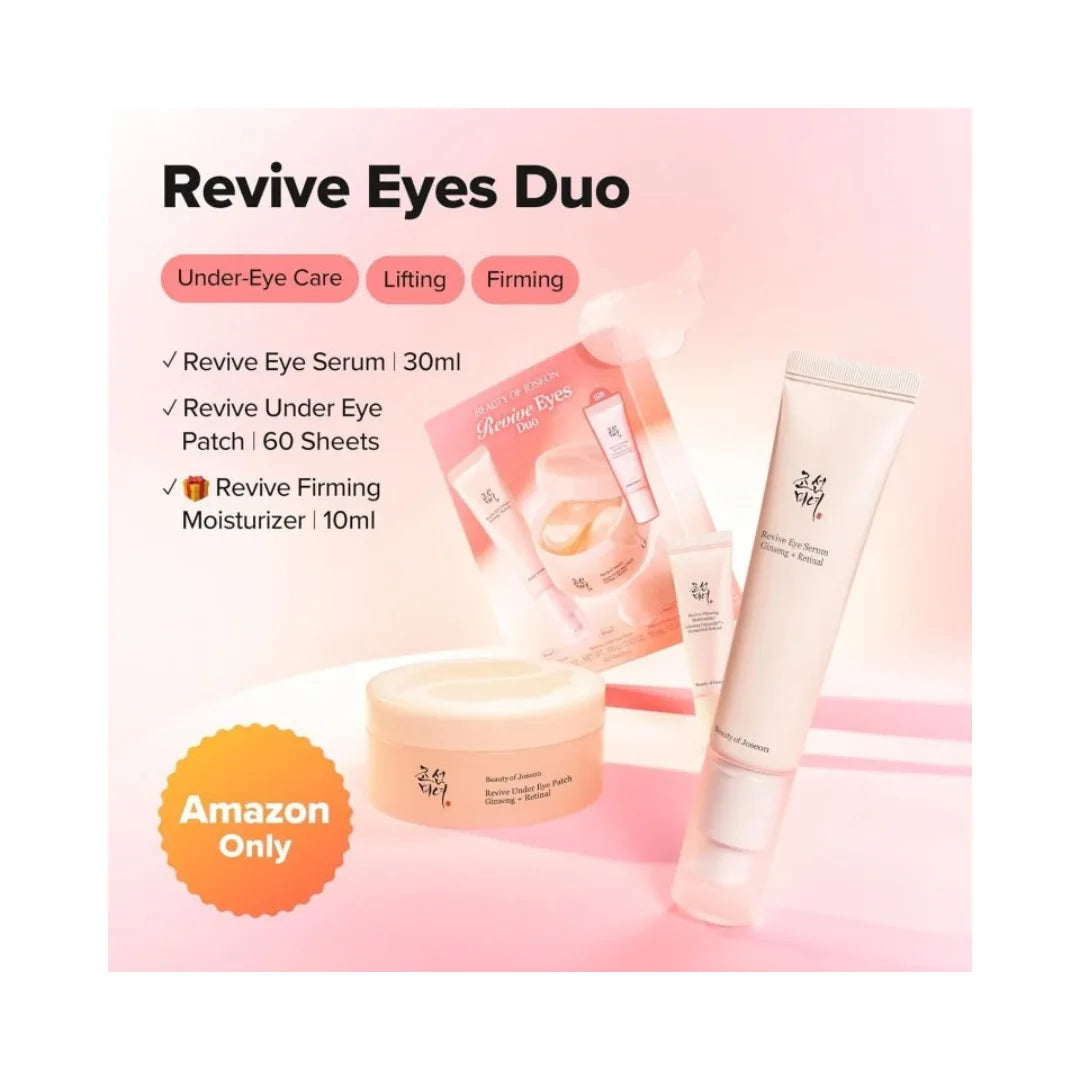 BEAUTY OF JOSEON Revive Ritual Eye Duo Gift Set Retinol Eye Cream & Patch