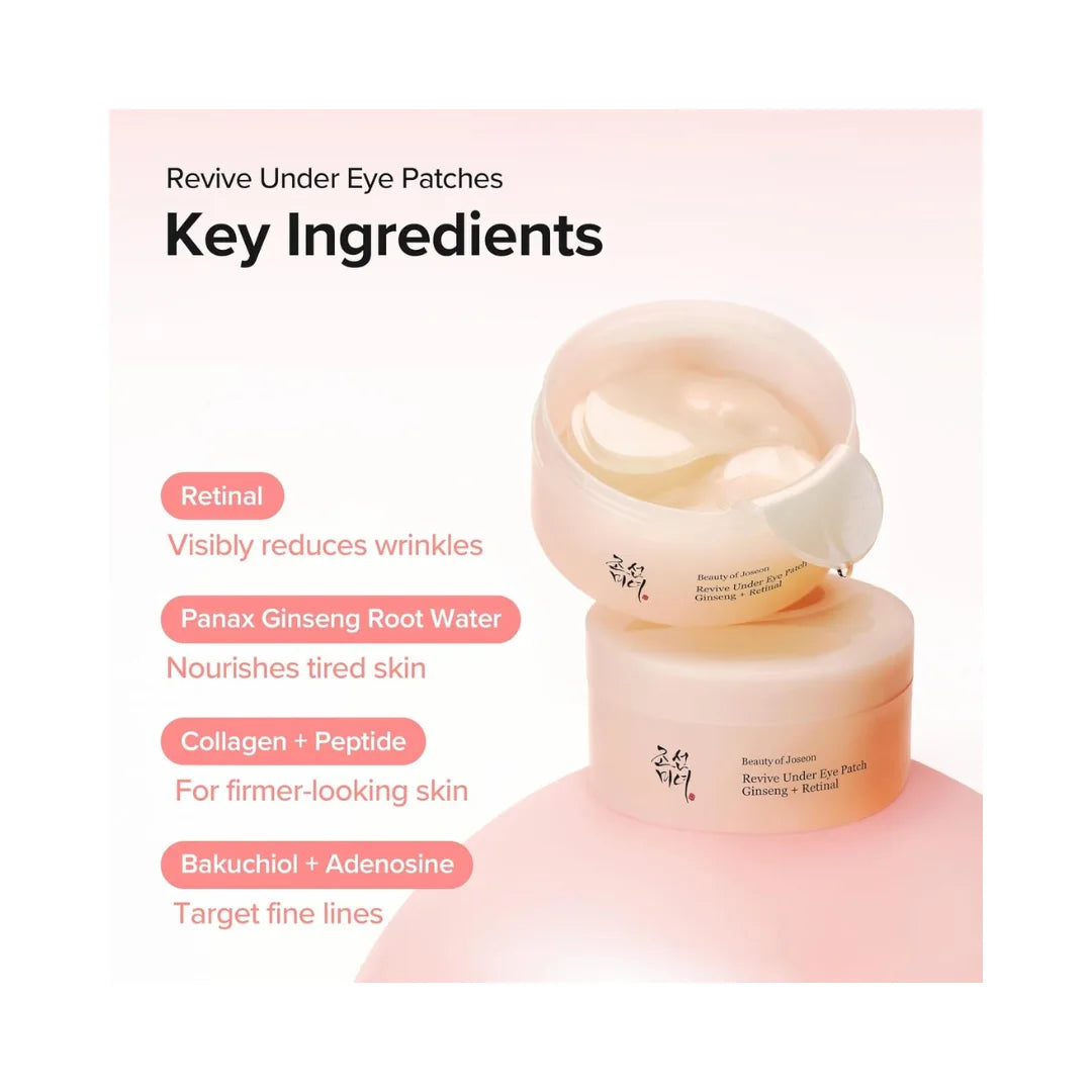 BEAUTY OF JOSEON Revive Ritual Eye Duo Gift Set Retinol Eye Cream & Patch