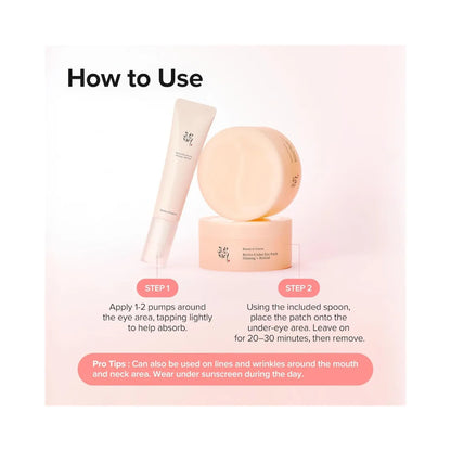 BEAUTY OF JOSEON Revive Ritual Eye Duo Gift Set Retinol Eye Cream & Patch