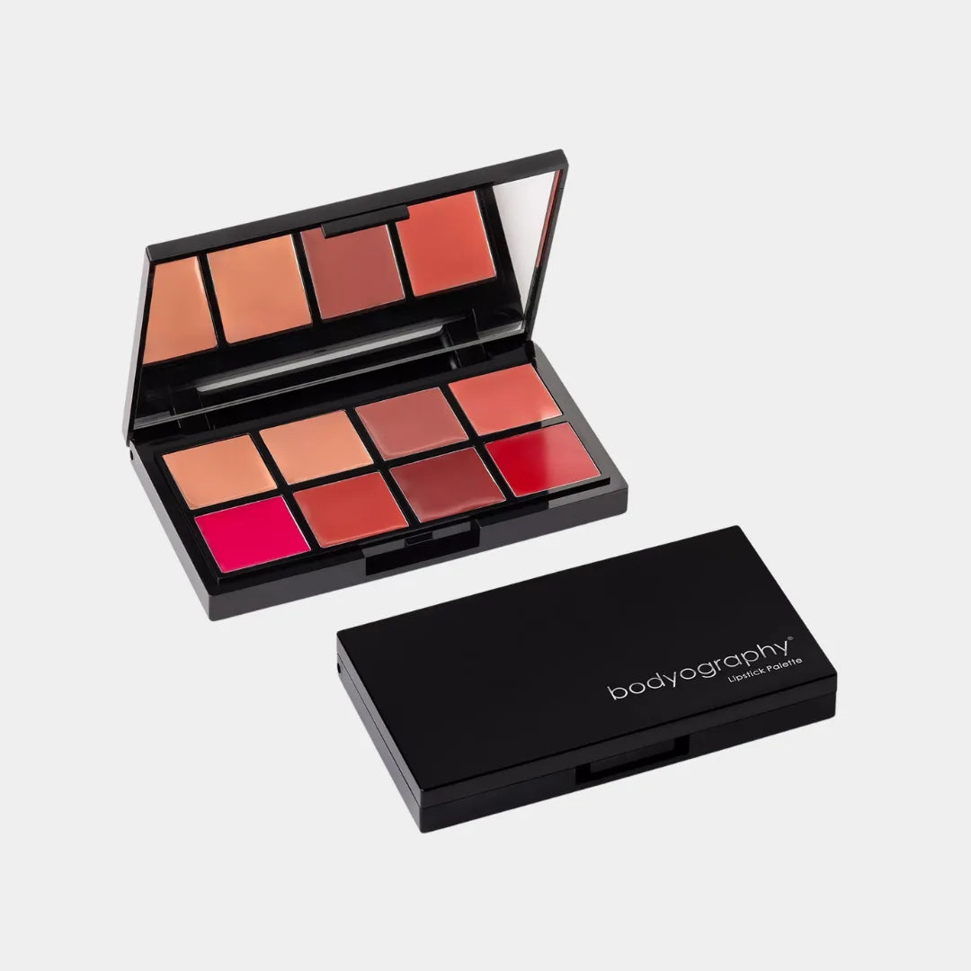 BODYOGRAPHY Lipstick Palette - 8 Curated Shades