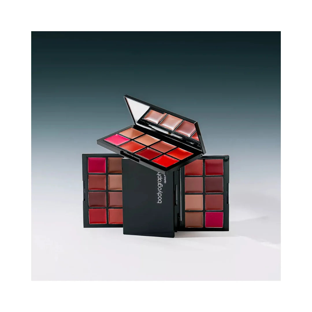 BODYOGRAPHY Lipstick Palette - 8 Curated Shades
