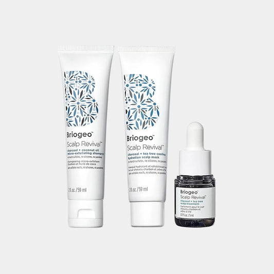 BRIOGEO Mini Scalp Revival Soothe + Detoxify Kit