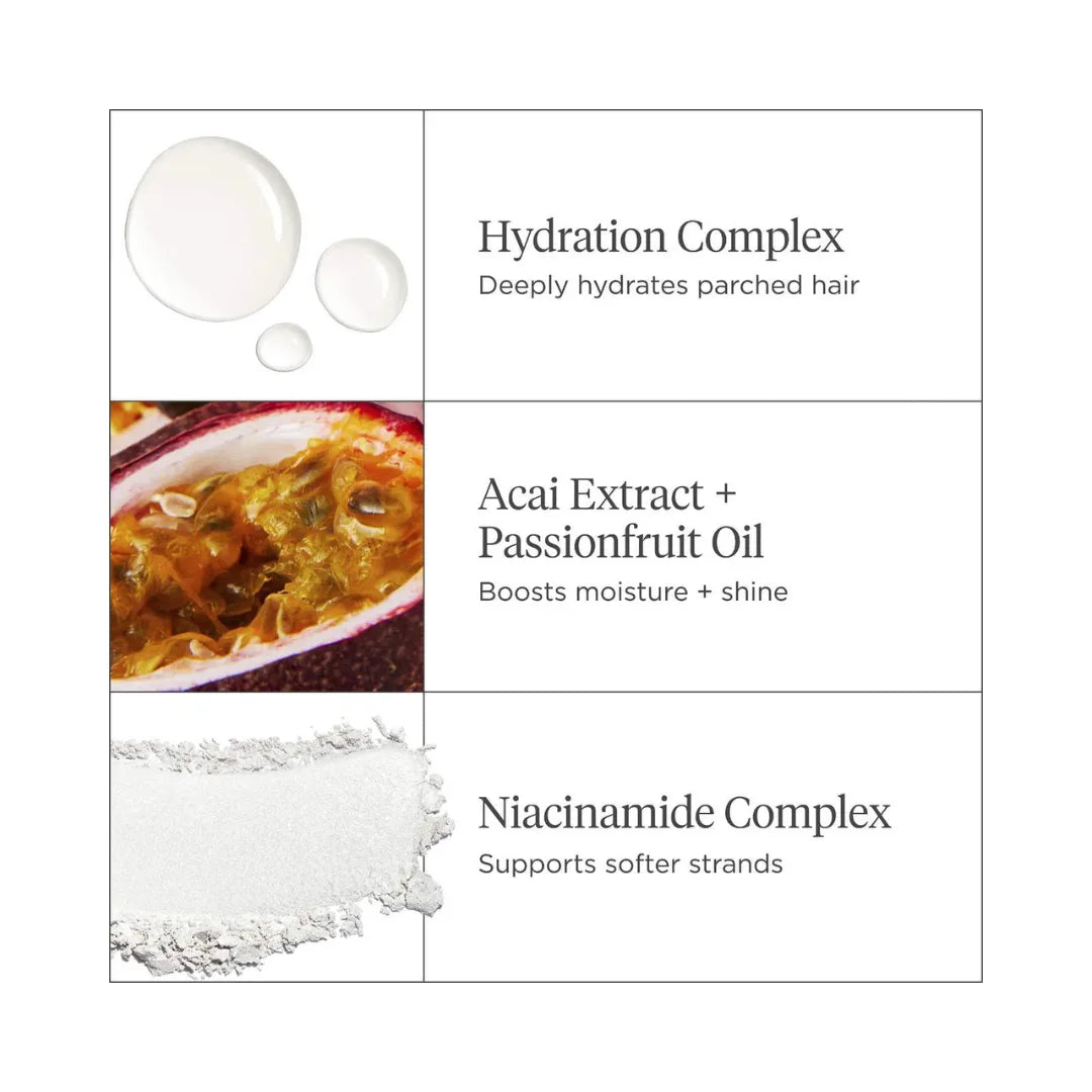 BRIOGEO Superfoods Acai + Passionfruit Lightweight, Hydrating Hair Mask